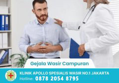 Gejala Wasir Campuran